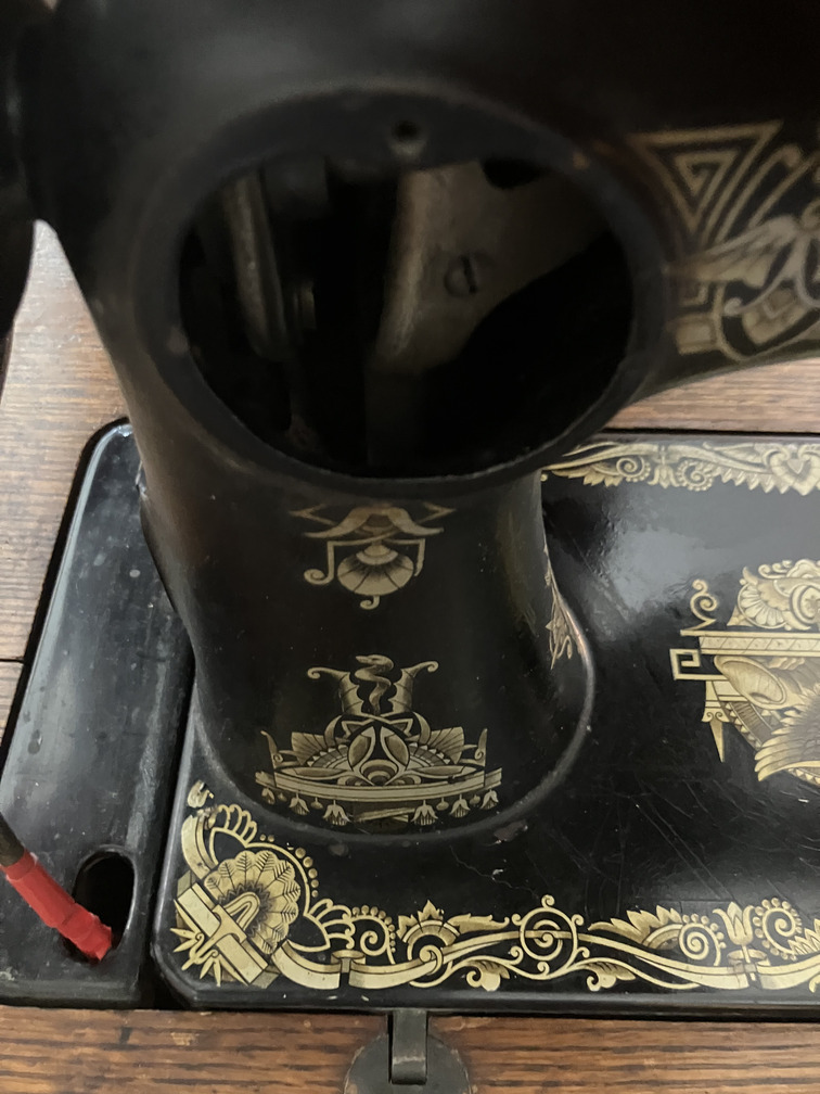 Machine arm and decals